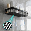 Wall-Mounted Bathroom Product Storage Rack