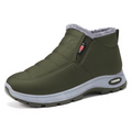 Women’s Waterproof Mid-Calf Winter Boots with Plush Lining