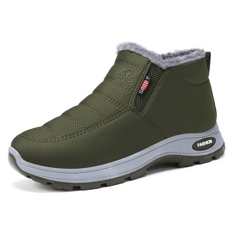 Women’s Waterproof Mid-Calf Winter Boots with Plush Lining
