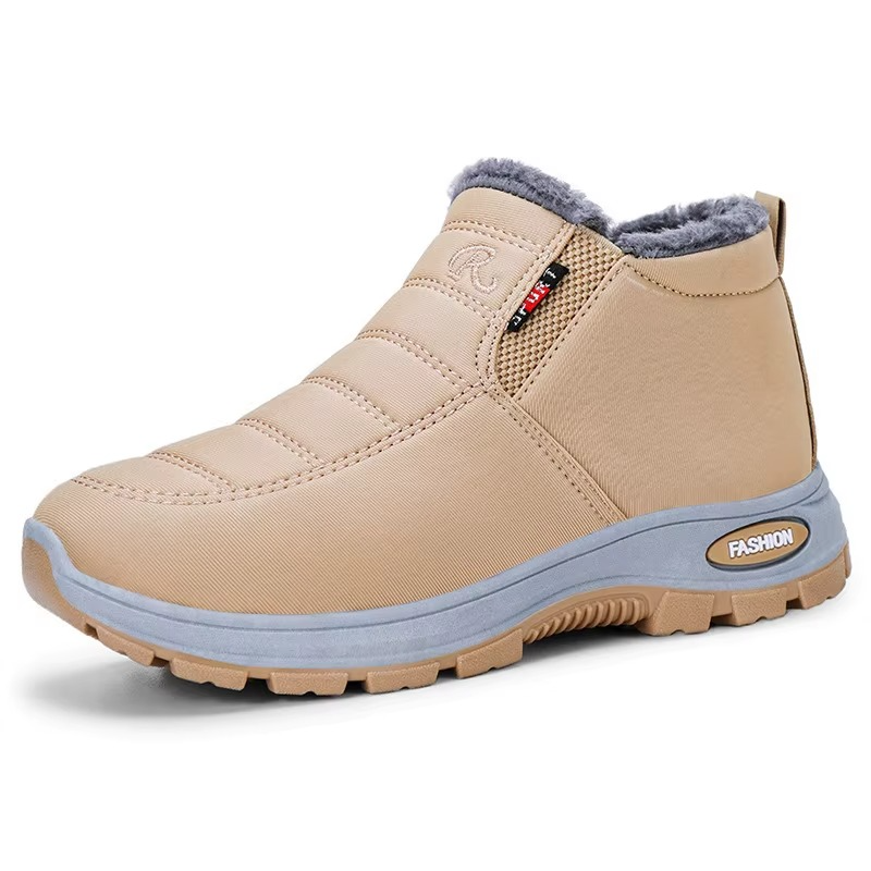Women’s Waterproof Mid-Calf Winter Boots with Plush Lining