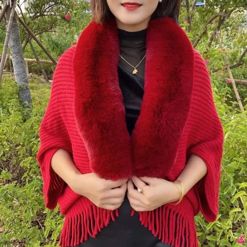 Sophisticated High-Quality Winter Shawl