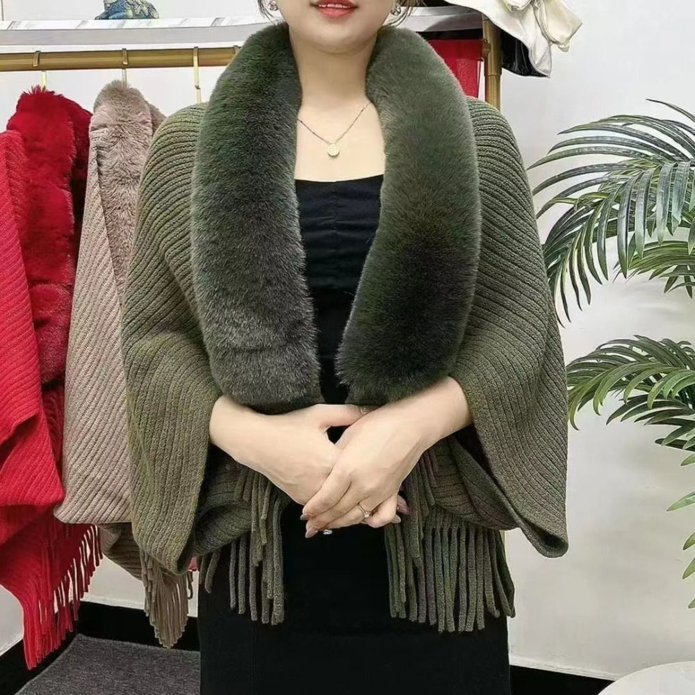 Sophisticated High-Quality Winter Shawl