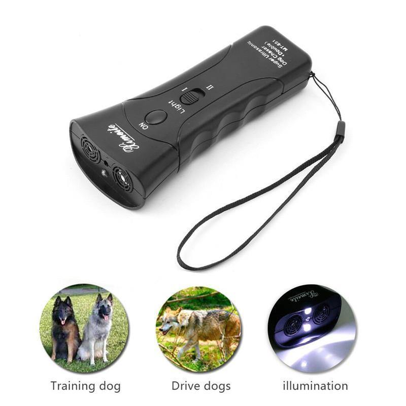 Harmless Ultrasonic Anti-Bark Device for Dog Training