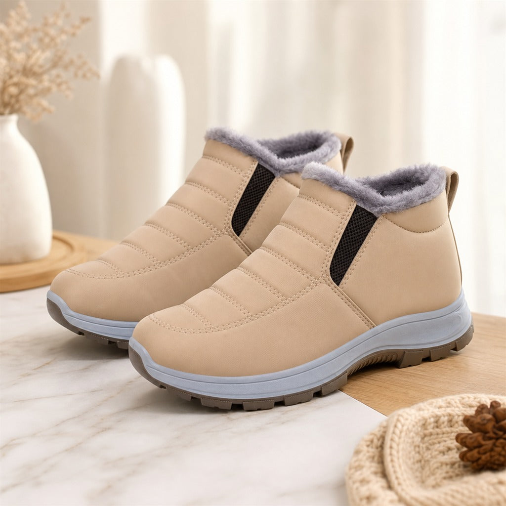 Women's Waterproof Fleece-Lined Winter Boots 1