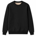 Men's Long Sleeve Thermal Top - Fleece Lined, Warm Second Skin Fit, Korean Style for Winter