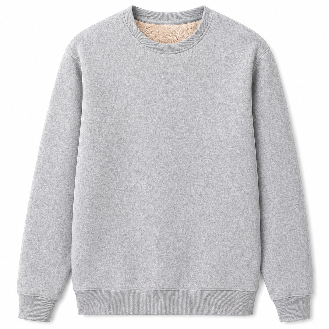 mens-thermal-long-sleeve-t-shirt-fleece-lined-second-skin-warm-korean-style-for-winter - 2