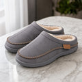 Men's Fluffy Suede Home Slippers 2