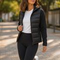 Women's Lightweight Hooded Jacket Black