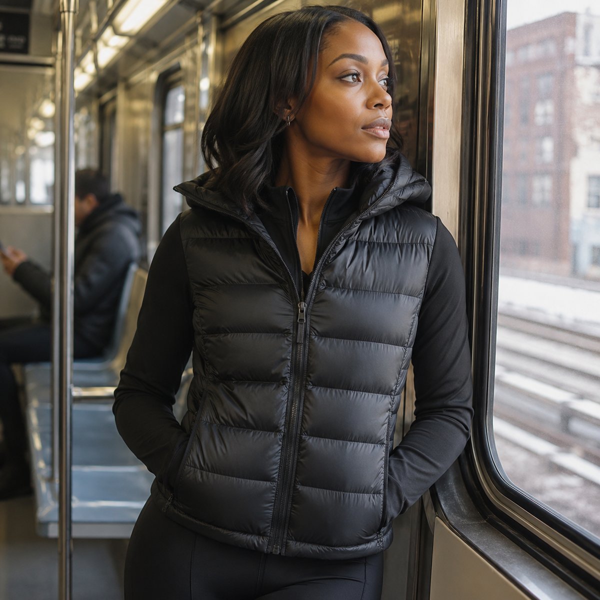 Women's Lightweight Hooded Jacket - lifestyle 4