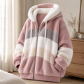 Women's Oversized Fleece Hooded Winter Jacket 4
