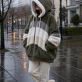 Women's Oversized Fleece Hooded Winter Jacket 10