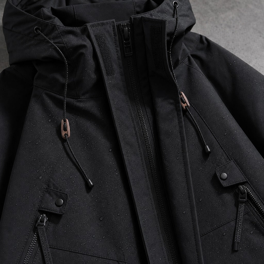 Men's Waterproof Softshell Hooded Bomber Jacket 7