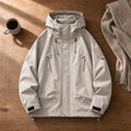 Men's Waterproof Softshell Hooded Bomber Jacket 9