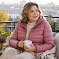Women's Plus Size Puffer Jacket - lifestyle 5