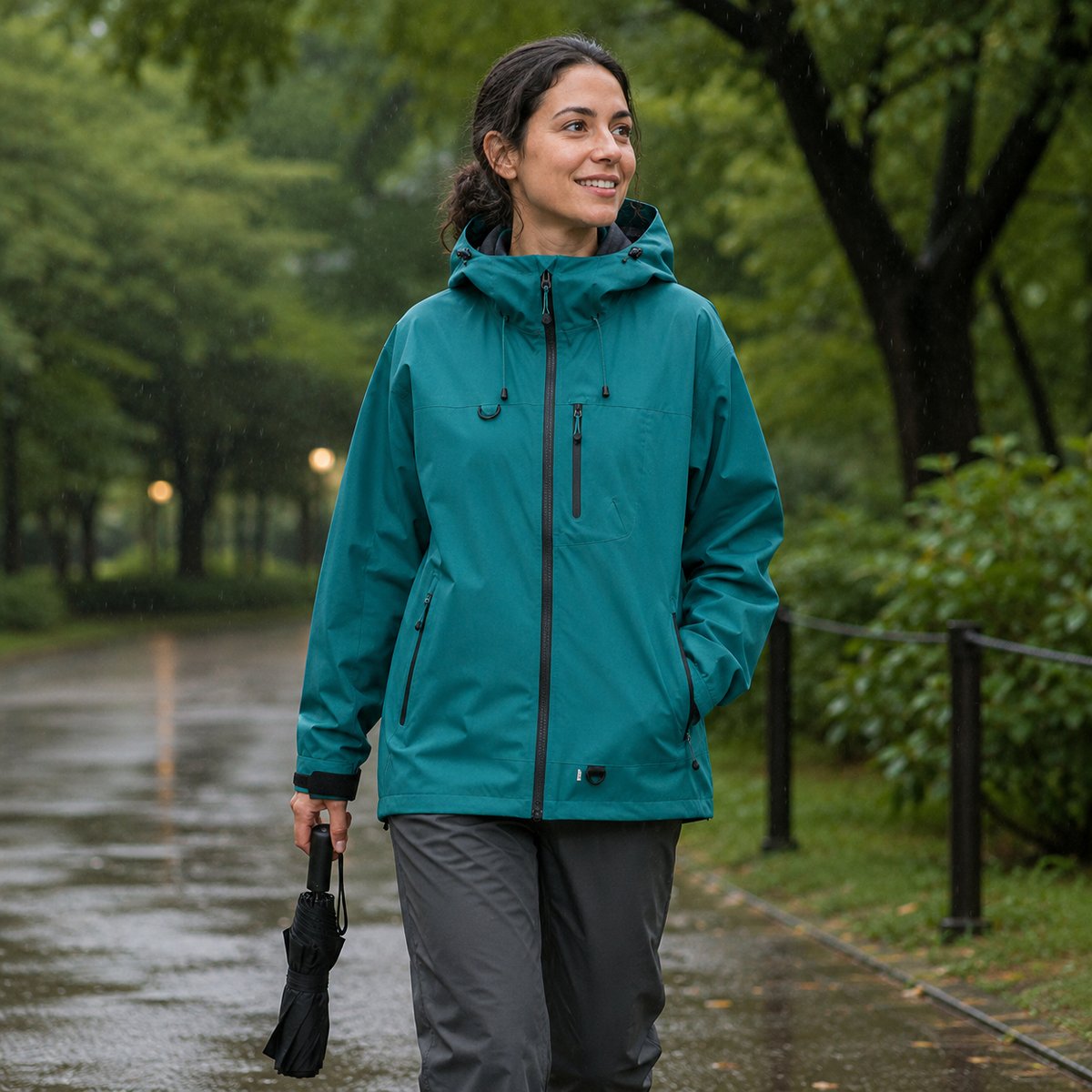 Unisex Outdoor Jacket - lifestyle 1