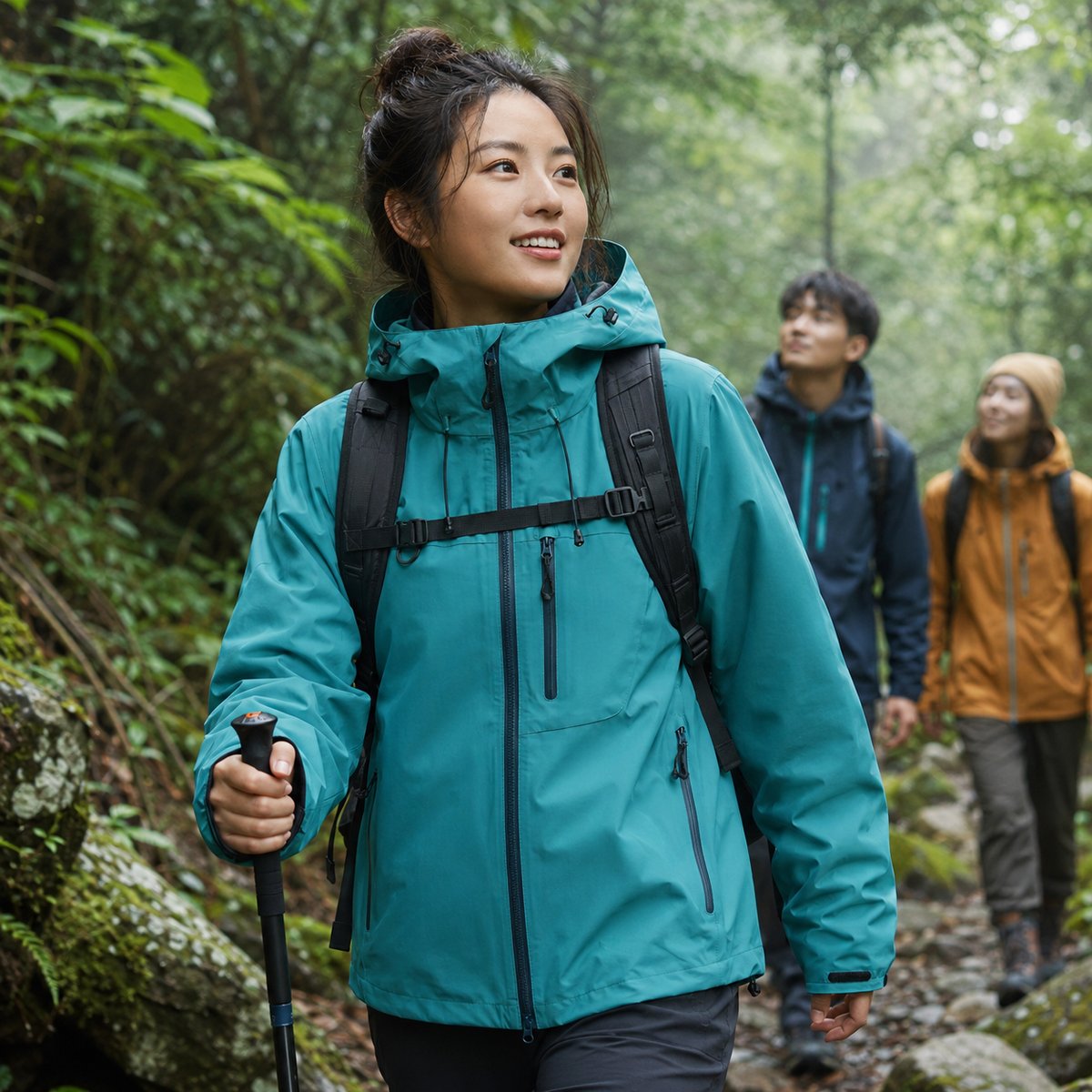 Unisex Outdoor Jacket - lifestyle 3