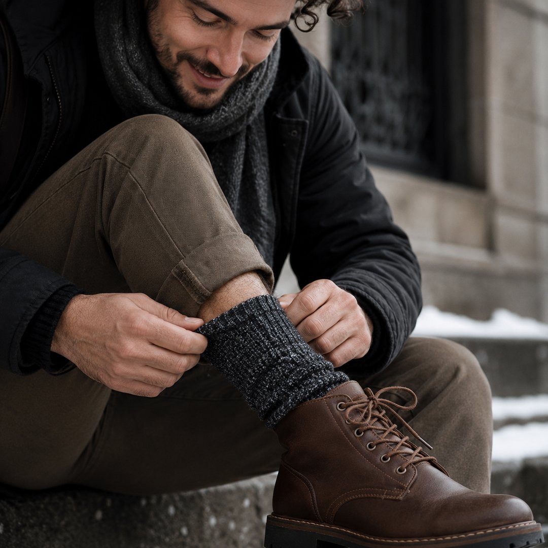 unisex-merino-wool-thermal-socks-thick-warm-and-comfortable-for-winter-and-snow-buy-2-get-4-pairs - 8