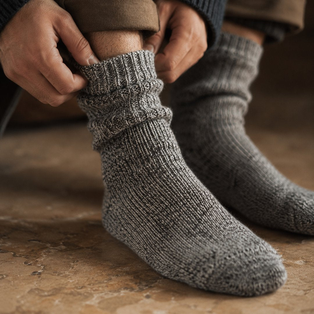 unisex-merino-wool-thermal-socks-thick-warm-and-comfortable-for-winter-and-snow-buy-2-get-4-pairs - 13
