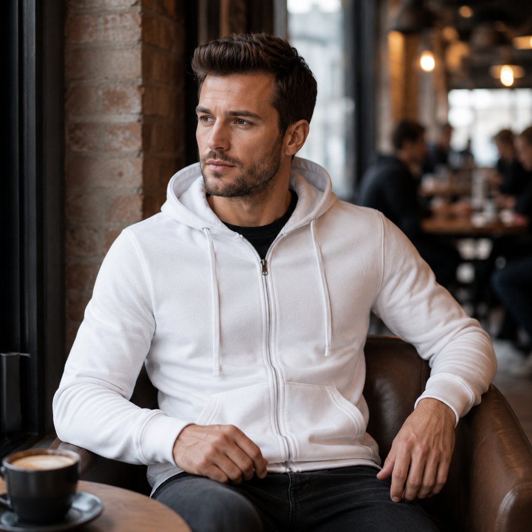 mens-hoodie-with-zip-and-hood-slim-fit-long-sleeve-casual-for-autumn-and-winter - 5