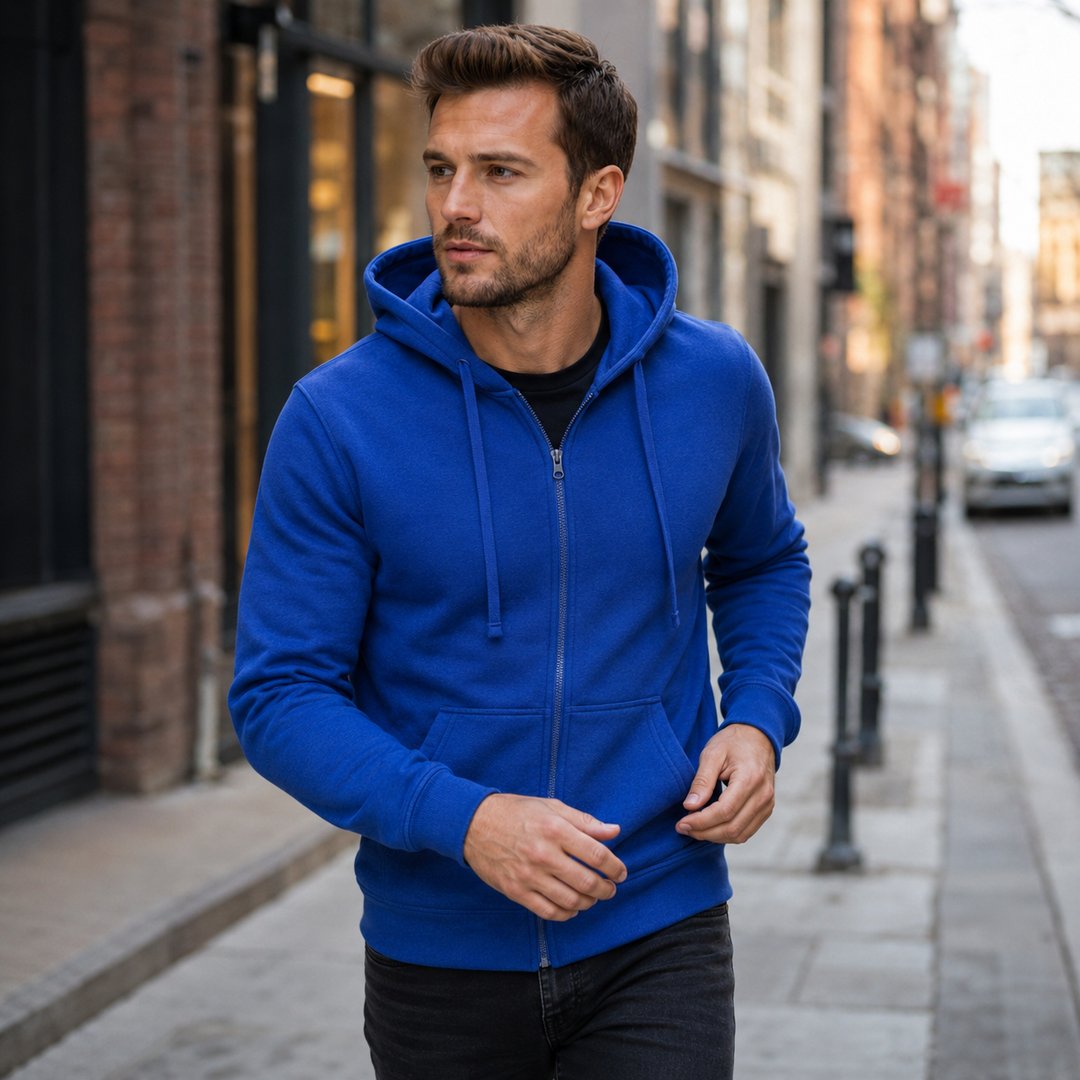 mens-hoodie-with-zip-and-hood-slim-fit-long-sleeve-casual-for-autumn-and-winter - 6