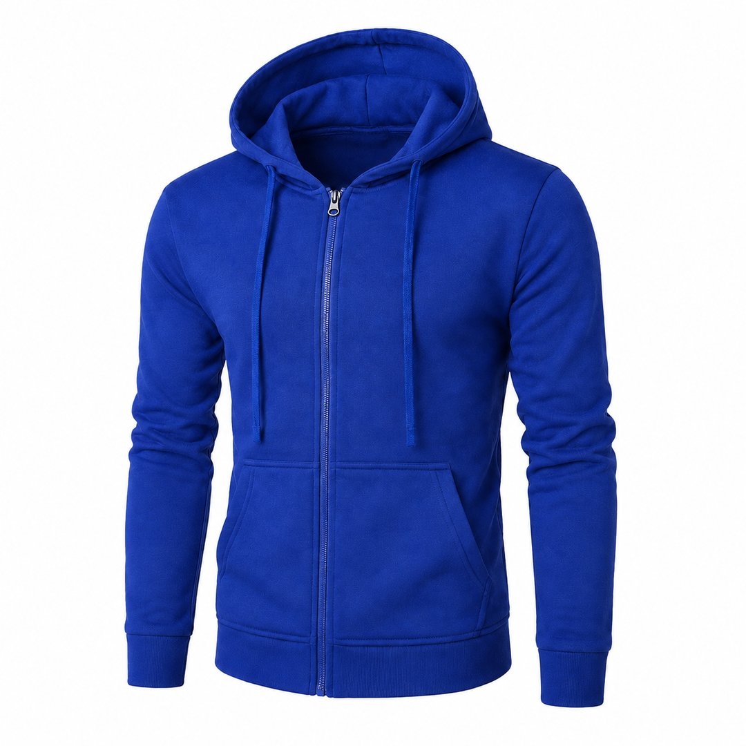 mens-hoodie-with-zip-and-hood-slim-fit-long-sleeve-casual-for-autumn-and-winter - 14