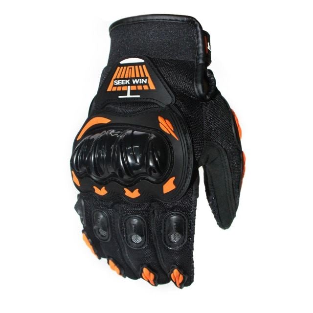 Waterproof Durable Leather Motorcycle Glove - Hand Shield