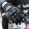 Waterproof Durable Leather Motorcycle Glove - Hand Shield