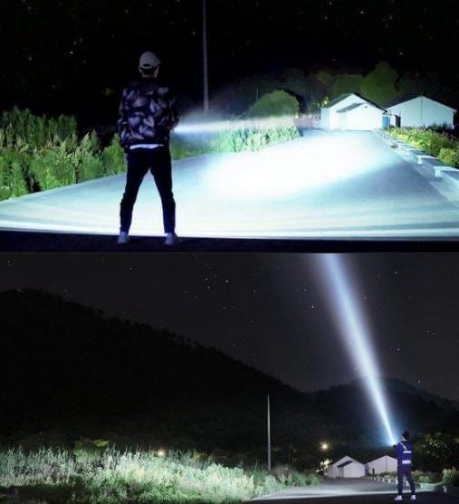 Super Tactical Zoom Torch - The Most Powerful in the World