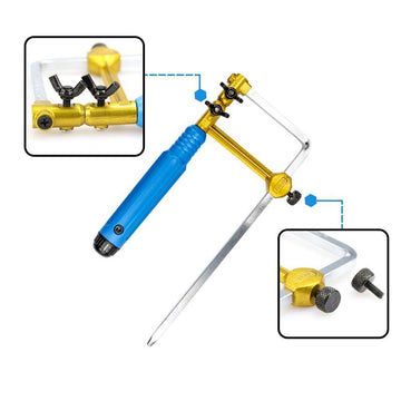 Mini Saw for Fine Cuts + Bow