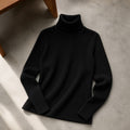 Women's Basic High-Neck Solid Colour Winter Pullover 3