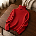 Women's Basic High-Neck Solid Colour Winter Pullover 5