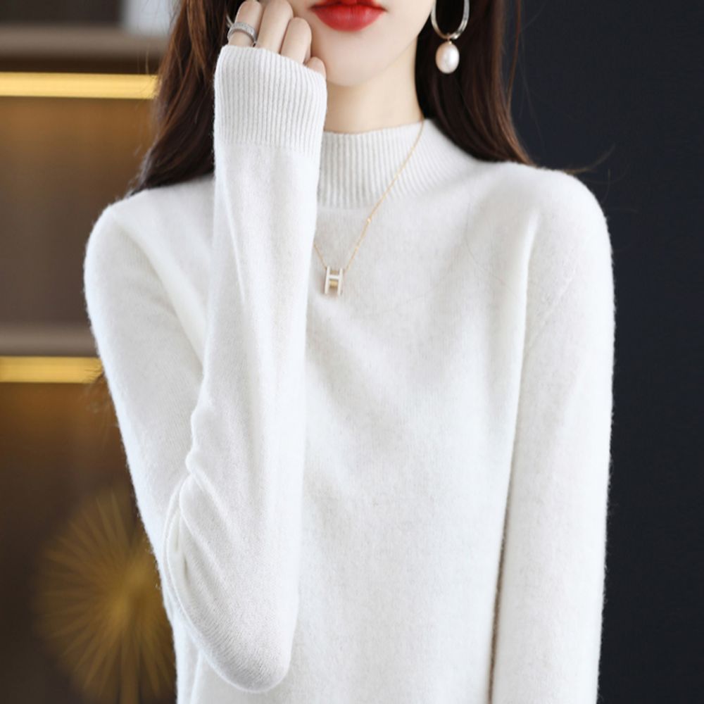 Cashmere Jumper White