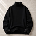 Men's High-Neck Slim Knit Anti-Pilling Jumper 1