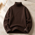 Men's High-Neck Slim Knit Anti-Pilling Jumper 4