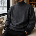 Men's High-Neck Slim Knit Anti-Pilling Jumper 8