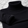 Men's High-Neck Slim Knit Anti-Pilling Jumper 9