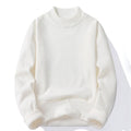 mens-high-neck-mock-neck-jumper-plain-knit-casual-pullover-long-sleeve-for-autumn-and-winter - 6