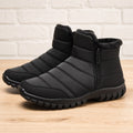 Men's Waterproof Zip Winter Snow Boot Trainers 1