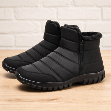 Men's Waterproof Zip Winter Snow Boot Trainers 1