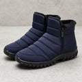Men's Waterproof Zip Winter Snow Boot Trainers 2
