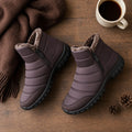 Men's Waterproof Zip Winter Snow Boot Trainers 7