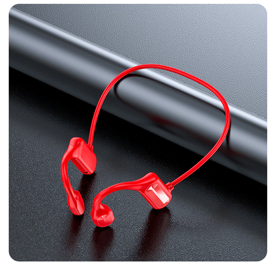 Bluetooth 5.1 Bone Conduction Headphones, Water Resistant